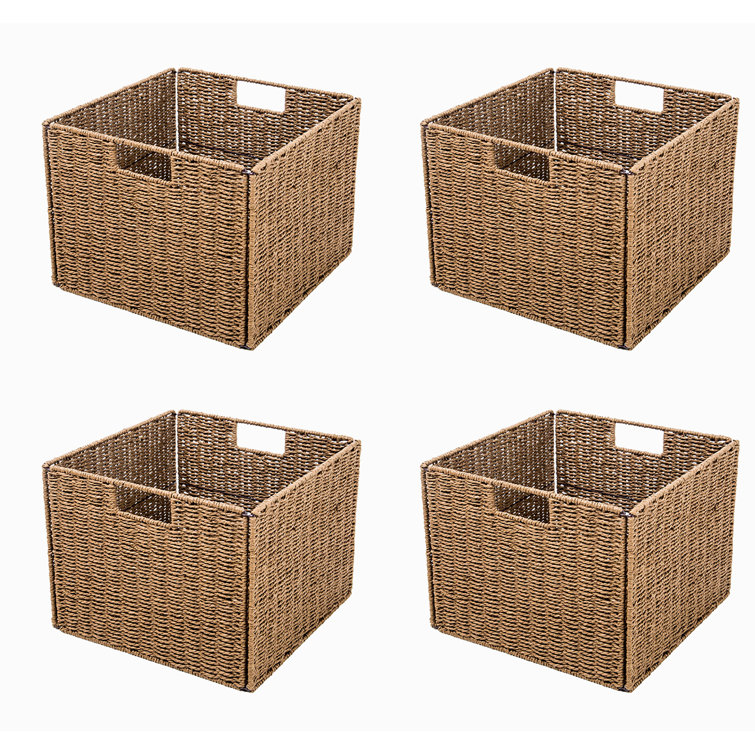 Highland Dunes Metal/Wire Storage Basket & Reviews Wayfair